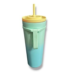 STARBUCKS Blue Green Gradient Cold Cup (24oz)